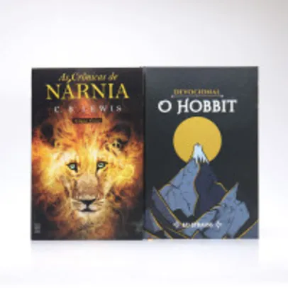 Kit 2 Livros | As Crônicas de Nárnia + Devocional O Hobbit