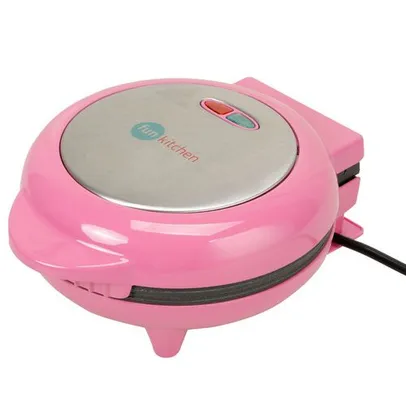 [R$16,19 AME SC] Omeleteira Rosa com Revestimento Marmorizado 750W - Fun Kitchen