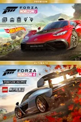 Pacote de Edições Premium do Forza Horizon 4 e do Forza Horizon 5 | Xbox