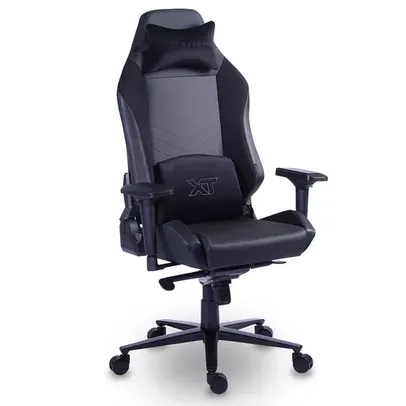 Cadeira Gamer XT Racer Draco, Até 120kg, Com Almofadas, Reclinável, Descanso de Braço 4D, Preto - XT