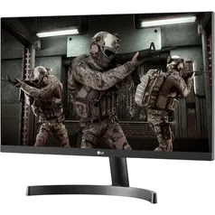 [AME SC R$398] Monitor Gamer LG 23.8" IPS 75 Hz Full HD 1ms FreeSync HDMI VESA - 24ML600M