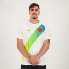 Camisa Kappa Vasco Supporter Branca