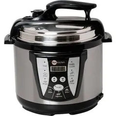 Panela de Pressão Elétrica Fun Kitchen Inox 5L com 2 Anos de Garantia por R$ 170