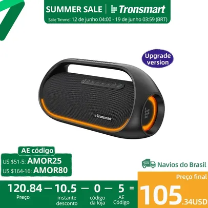 Caixa de Som Tronsmart Bang 60w