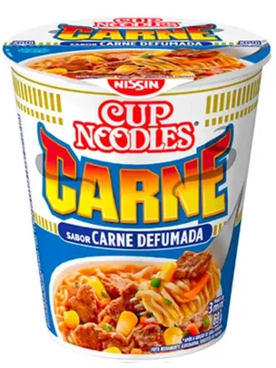 [PRIME!!!] Cup Noodles Carne Defumada | R$2,80