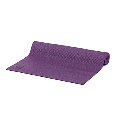 Tapete de Yoga PVC Ecológico Asana Indicado para Iniciantes, Ginástica e Pilates 183x60cm Bodhi