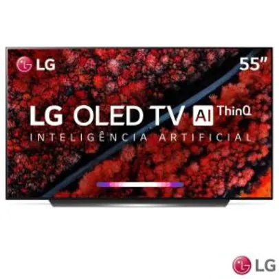 Smart TV 4K LG OLED AI 55” Ultra HD com Contraste Infinito, 4K Cinema, WebOS 4.5 e Wi-Fi - OLED55C9PSA