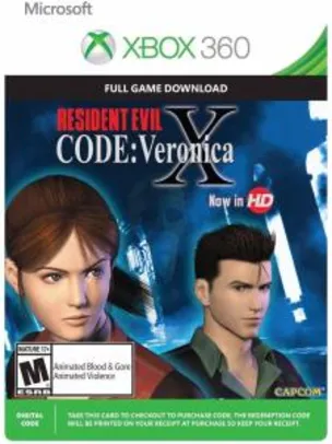 (Xbox Live) Resident Evil: Code Veronica X Xbox 360/One