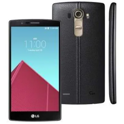 [Cdiscount] Smartphone LG G4 Dual Chip H818P em Couro Preto - R$ 1.699,00