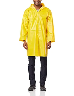 Fixtil CAP/02 Capa de Chuva PVC GG Manga Longa, Amarelo