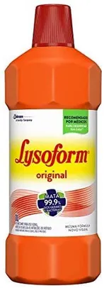 [PRIME] Desinfetante Lysoform Bruto Original 1L (mín. 10) | R$ 4,90