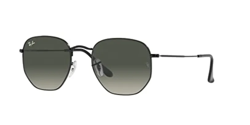 Ray-Ban RB3548 HEXAGONAL Óculos de Sol Unissex Preto