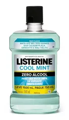 Antisséptico Bucal Listerine Zero 1,5L | R$26