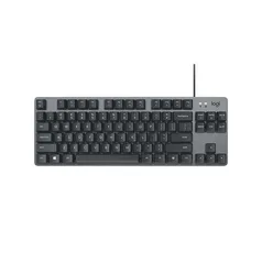 Teclado Mecânico Logitech K835 TKL premium em alumínio com teclas ABS