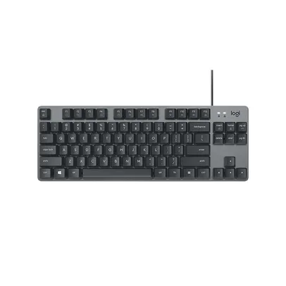 Teclado Mecânico Logitech K835 TKL premium em alumínio com teclas ABS