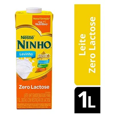 Leite Semidesnatado Ninho Zero Lactose 1L (Min.3)