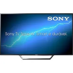 (R$812 com AME) Smart TV Sony 32´ LED HD com Rádio série W655D - KDL-32W655D | R$854