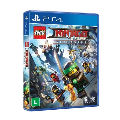 [Ame 27,99] Game Lego Ninjago O Filme Br - PS4