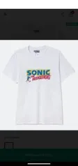 Camiseta Masculina "Sonic The Hedgehog" (Tamanho P disponível)