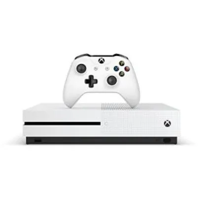 Console Xbox One S 500GB Branco - R$1.354