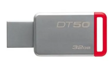 Pendrive DataTraveler 50 32GB, Kingston R$30