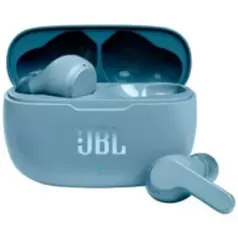 Fone de Ouvido JBL Wave 200 TWS, Bluetooth, Azul