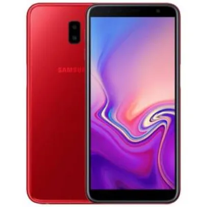 Smartphone Samsung Galaxy J6+ 32GB Vermelho 4G Tela 6.0" Câmera 13MP Selfie 8MP Dual Chip Android 8.1 por R$ 939