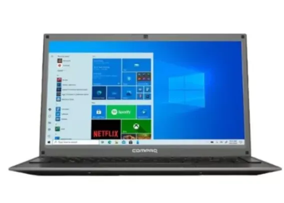 Notebook Compaq 420 Intel Pentium-N3700 4GB 120GB SSD Led Webcam HD W10 14,1'' Cinza + Office 365