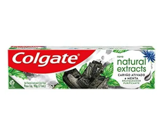 [Prime] Creme Dental Natural Extracts Purificante, Colgate, 90g | R$4,04