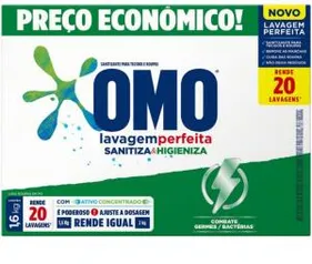 SABÃO EM PÓ OMO LAVAGEM PERF. SANITIZA E HIGIENIZA(CONCENTRADO) 1.6KG