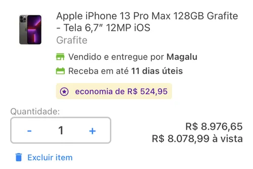 Imagen na descrição da promoção