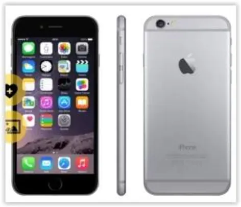 [Saraiva] iPhone 6 16Gb Cinza Espacial Apple por R$ 2879