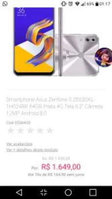 Zenfone 5 64gb