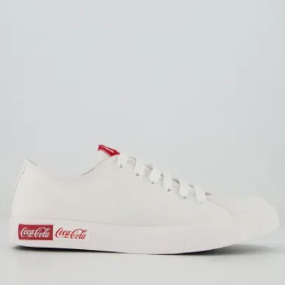 Tênis Coca Cola Blend Classic Branco