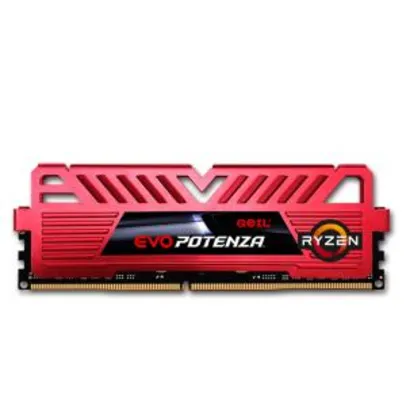 Memória DDR4 Geil Evo Potenza, 8GB 3000MHz, Red, GAPR48GB3000C16ASC | R$279