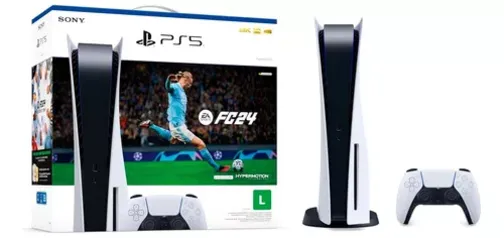 Console Sony Playstation 5 Standard 825gb Jogo Fc 24 Ps5