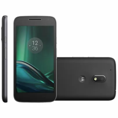 [Colombo] Smartphone Motorola Moto G4 Play, 16GB, Dual, 8MP, 4G, Preto - XT1600