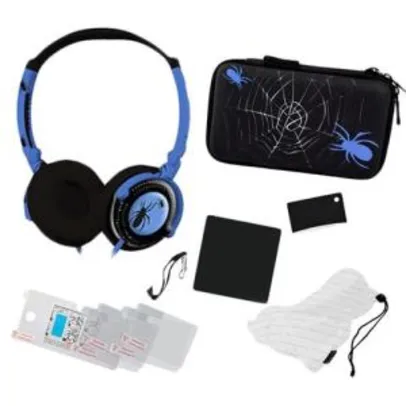 Kit Safe and Sound Spider - 3DS/DSI/ DS Lite - Tech Dealer - Azul/Preto 9,99