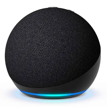 Foto do produto Echo Dot (5a Geração) Smart Speaker Com Alexa Amazon Preto