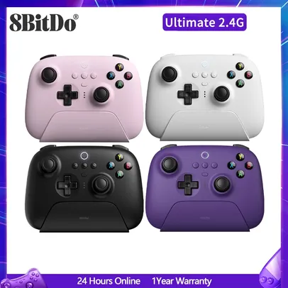 [Taxa Inclusa] Controle 8BitDo Ultimate Sem Fio com Dock de Carregamento