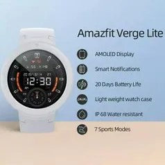 Amazfit Verge lite | R$ 315