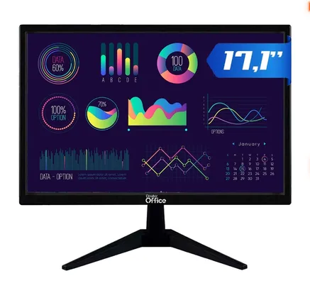 Monitor Dr. Office, 17.1 Pol, HD, 60Hz, HDMI/VGA, MDR-0502-17