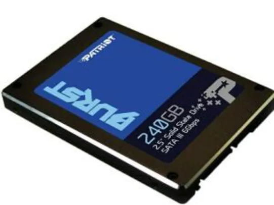 [AME R$159] SSD Patriot 240gb - Garantia 3 anos