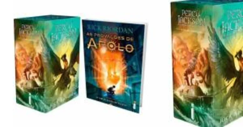 Kit livros - Percy Jackson + O Oráculo Oculto (BOLETO)