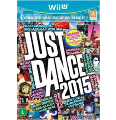 Just Dance 2015 (WiiU) por R$18,90