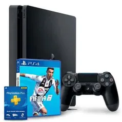 Console Sony PlayStation 4 1TB Slim Bundle FIFA 19 - R$1799