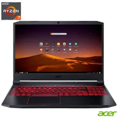 Acer nitro 5 Ryzen 7 4800H 16 GB GTX 1650