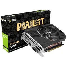 Placa de Vídeo Palit GeForce GTX 1660 StormX, 6GB, GDDR5, 192bits, NE51660018J9-165F