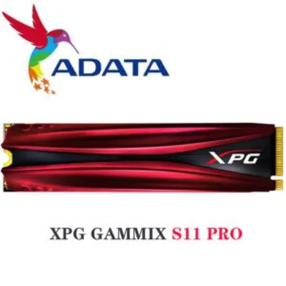 SSD Adata XPG Gammix S11 PRO 256gb, M.2 NVMe | R$278