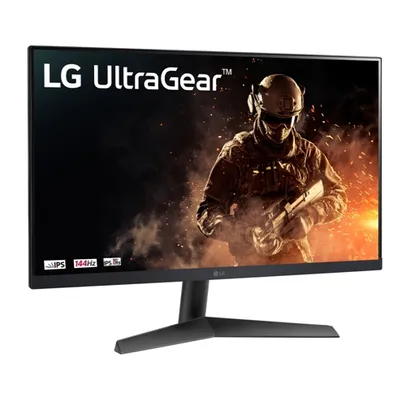 Monitor Gamer LG Ultragear 23,8 Full HD 144Hz 1MS HDMI DP IPS HDR Freesync Premium Preto - 